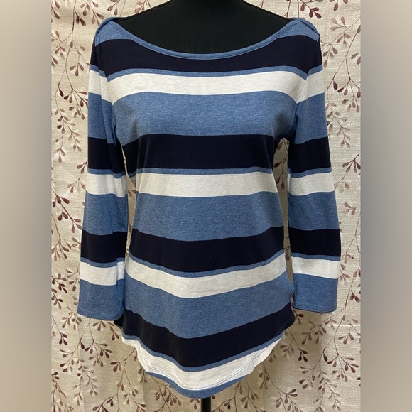 Liz Claiborne Tops - Liz Claiborne - Striped Pullover Blouse